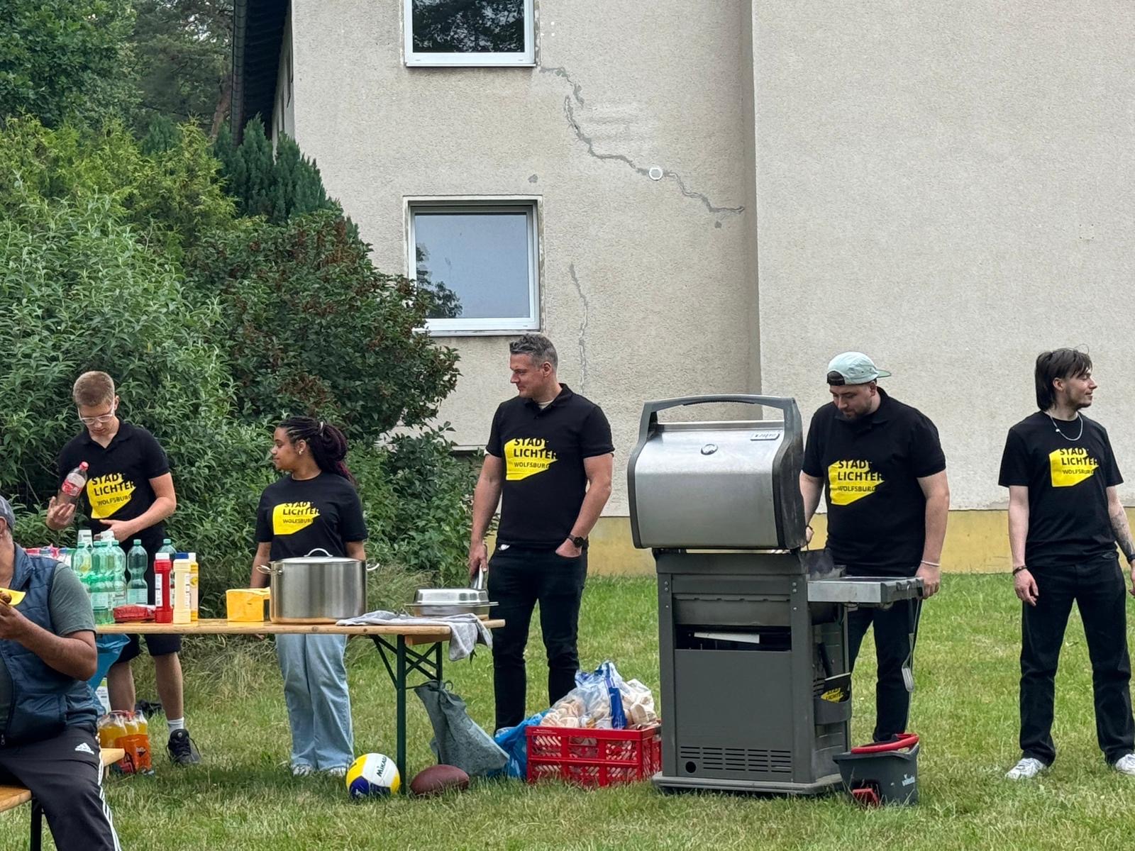 Grillfest am Übernachtungsheim — 1